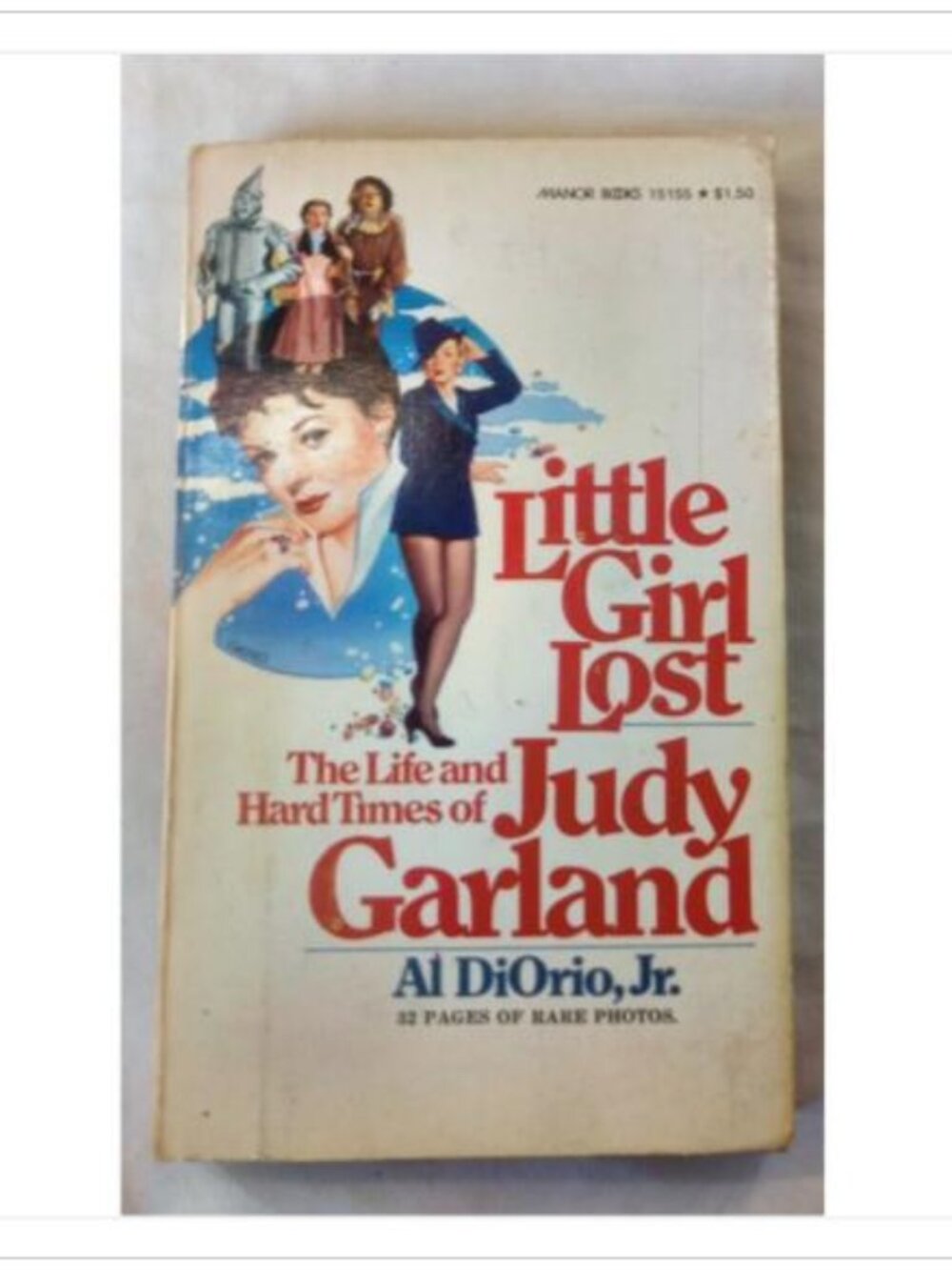 Little Girl Lost Life of Judy Garland Manor Books PB